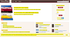 Desktop Screenshot of kr.librarything.com