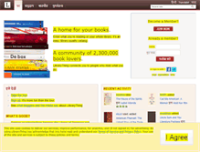 Tablet Screenshot of hin.librarything.com