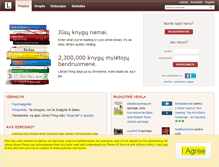 Tablet Screenshot of lt.librarything.com