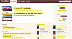 Desktop Screenshot of al.librarything.com