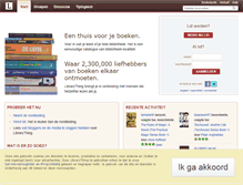 Tablet Screenshot of librarything.nl