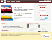 Tablet Screenshot of fi.librarything.com