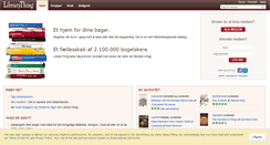 Desktop Screenshot of dk.librarything.com