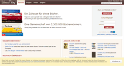 Desktop Screenshot of librarything.de